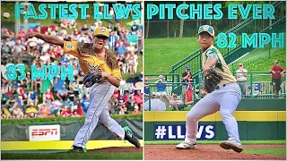 FASTEST PITCHERS Ever In Little League World Series (LLWS) History!