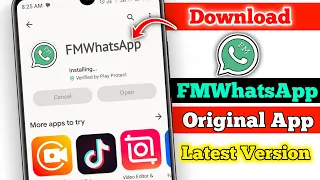 How To Download FMWhatsApp Latest Version 2023 | FMWhatsApp Download kaise Kare 2023