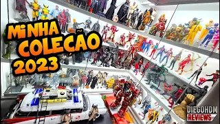 MINHA COLEÇÃO de Action Figures 2023! Hot Toys, SH Figuarts, Gi Joe e Outros