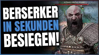 Berserker leicht besiegen! Berserker König in unter 30 Sec - God of War Ragnarök