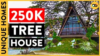 Step Inside This P250-K Tiny Treehouse Laying Out Old & New Designs | Unique Homes | OG