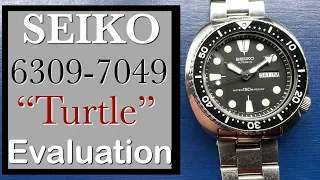 For D.A. -- Seiko 6309-7049 "Turtle" Service