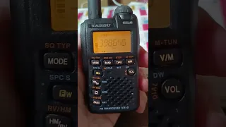 YAESU VX-3 の盗聴器発見機能  #アマチュア無線 #YAESU #VX3