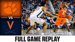 Clemson vs. Virginia Full Game Replay | 2023 New York Life ACC Men’s Basketball Tournament