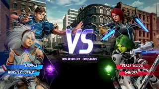 MARVEL VS. CAPCOM: INFINITE: Chun-Li & Monster Hunter Vs. Black Widow & Gamora