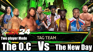 WWE 2k24 Tag teams Full Match The O.C Vs. The New Day gameplay PS5