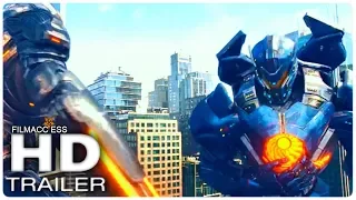 PACIFIC RIM 2 All Fight Scenes Clips +Trailer (2018)