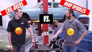 Comparing Drop Spindles to QA1 Coil-Over Shocks