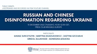 Russian and Chinese Disinformation Regarding Ukraine