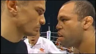 MIRKO CRO COP  VS  WANDERLEI SILVA 2002 Stare Down (Go To Sleep) Eminem