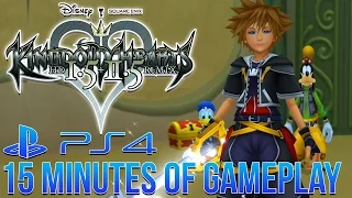15 Minutes of Kingdom Hearts 2 Gameplay on PS4 (60FPS 1080p)