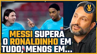 O AUGE do RONALDINHO foi melhor que do MESSI?