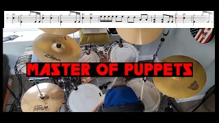 Metallica - Master Of Puppets - Drum Cover With TABS