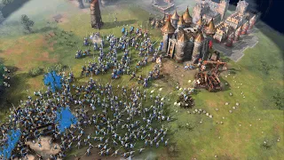 Age of Empires 4 - 1v1 UNLIMITED POPULATION