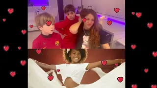 Shakira y sus hijos reaccionan a "Currambera"