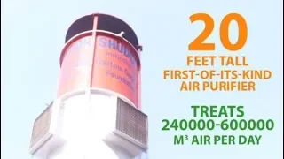 New Delhi gets its first smog tower