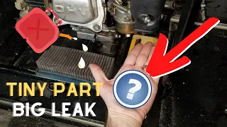 This TINY Part Can Cause Your Generator to Leak Gas from the Air Filter [How to Fix!]
