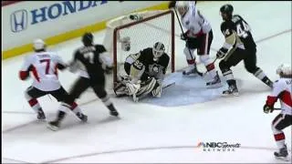 Kyle Turris Goal (Ottawa Senators vs Pittsburgh Penguins Playoffs May 17, 2013) NHL HD