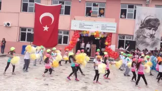 23 Nisan Zumba Dans gösterisi 2016