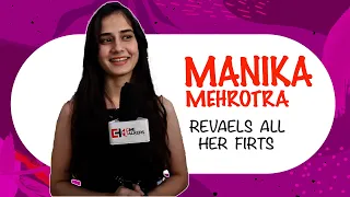 Reveals All Her First's |  First Kiss, First Love | Manika Mehrotra | Sab Satrangi | CINETALKERS