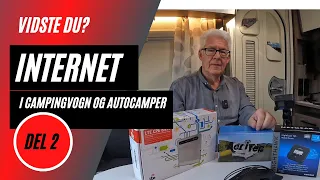 Internet i campingvogn og autocamper - del 2