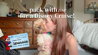 Pack with me for a Disney Cruise!