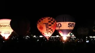 Bristol Balloon Fiesta 2012: Nightglow and Fireworks