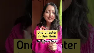 STUDY ONE CHAPTER IN ONE HOUR | Complete Syllabus Fast | Smart Study | Shorts | Shubham Pathak