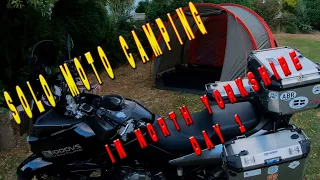 Solo Moto Camping in North Yorkshire  [Pt1]  Suzuki V Strom DL1000