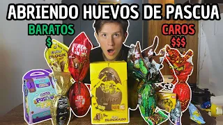 HUEVOS DE PASCUA: CAROS 🤑 VS BARATOS 🤨 | Fabru Blacutt