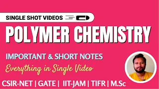 Polymer Chemistry | Single Shot Videos | CSIR-NET | GATE | IIT-JAM | All 'Bout Chemistry