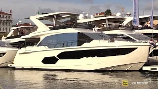 2019 Absolute 58 Fly Yacht - Deck and Interior Walkaround - 2018 Cannes Yachting Festival