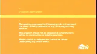 HGTV Viewer Advisory: Opinions Expressed (2013)