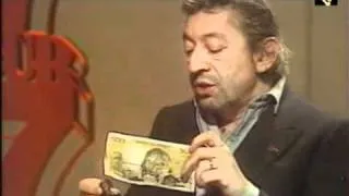 Gainsbourg brûle un billet de 500 Francs..mp4