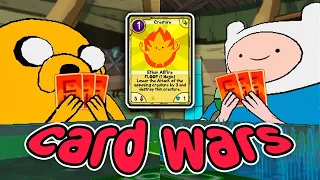 Finalmente consegui jogar CARD WARS do hora de aventura 🃏✨