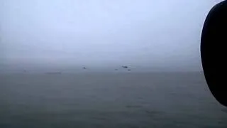 Russian military helicopters towards the Crimea