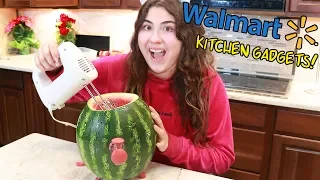 TRYING OUT WALMART FOOD GADGET YOU NEVER KNEW ABOUT!