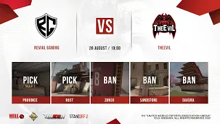 Revial Gamingvs TheEvil - GLOBAL PRO LEAGUE STANDOFF 2