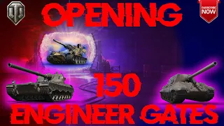 Opening 150 Engineer Gates | Waffenträger Auf E100 Event | World of Tanks