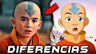 30 Diferencias entre el Live Action de Avatar y su serie animada