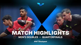 Sanil Shetty/Snehit Suravajjula vs Vladimir S./Kirill Skachkov | WTT Contender Budapest 2021 (1/4)