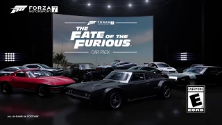 Forza Motorsport 7 Fate of the Furious Car Pack