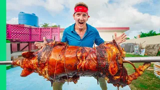 PORKO RICO!! Extreme Countryside Cooking in the Caribbean!!