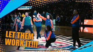 O-CITY CREW | OKC Thunder Dancers | Golden State vs OKC | NBA Season 19/20 | November 09, 2019