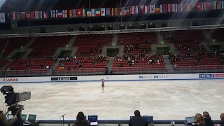 Rika Kihira JPN SP Junior Worlds 2018 fancam