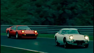 Nürburgring Nostalgia: Ferrari 308 GTB vs. Legends!