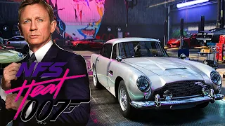 NFS HEAT- James Bond Aston Martin DB5 64 Fully Upgraded Gameplay 1080p 60fps