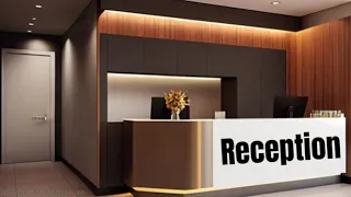 150+ Best and modern reception designs | Office reception | modern reception desk designs