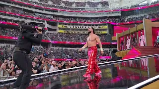 Seth Freakin Rollins Wrestlemania Entrance #wwe #wrestlemania #sethrollins #sofistadium