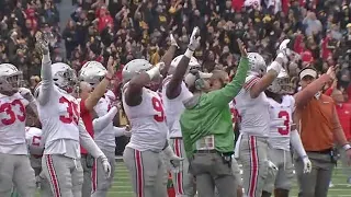 Buckeye players take part in great new Iowa tradition